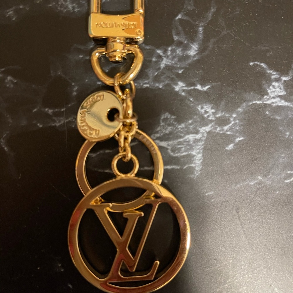 Authentic LV bag circle charm